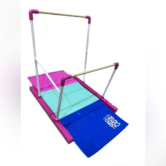 American Girl Uneven Gymnastics Bar with Gymnastics Mat - Picture 1 of 2